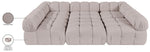 Orin - Velvet 6 Piece Modular Sectional