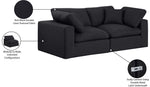 Comfy - Linen Modular Sofa 2 Seats