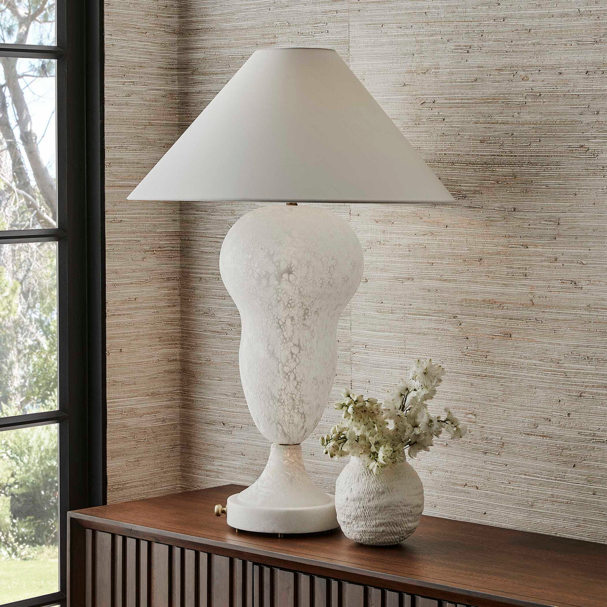 Voluptuous - Table Lamp - White