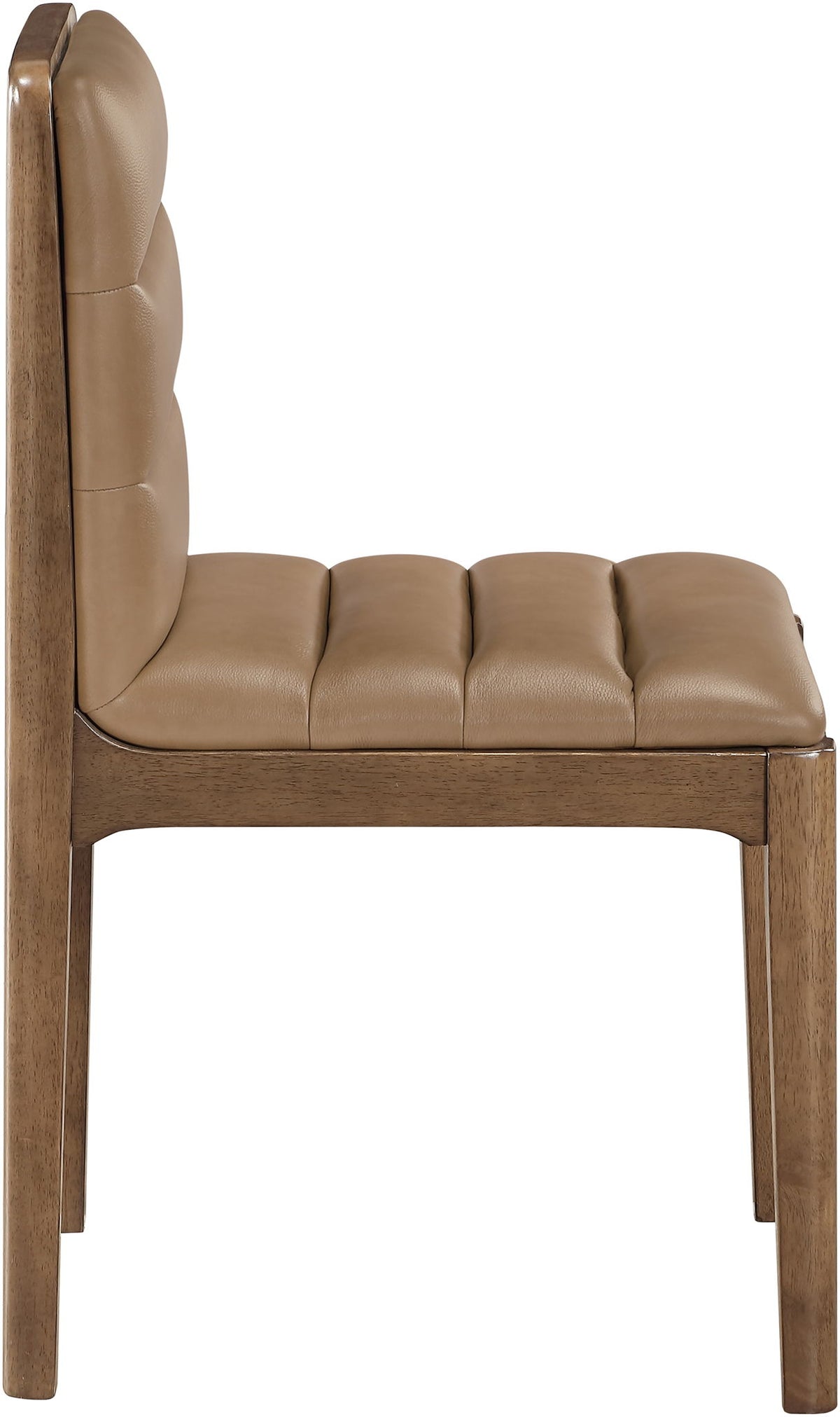 Ellis - Vegan Leather Upholstered Dining Chair (Set of 2) - Tan