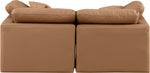 Indulge - Faux Leather 2 Seat Modular Sofa