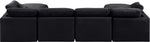 Indulge - Velvet 6 Piece Modular Double Chaise Sectional