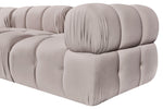 Orin - Velvet Performance Fabric Upholstered 3 Piece Modular Sofa