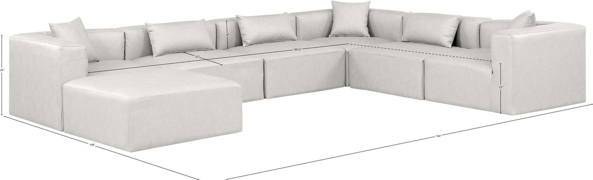 Cube - 7 Piece Modular Sectional
