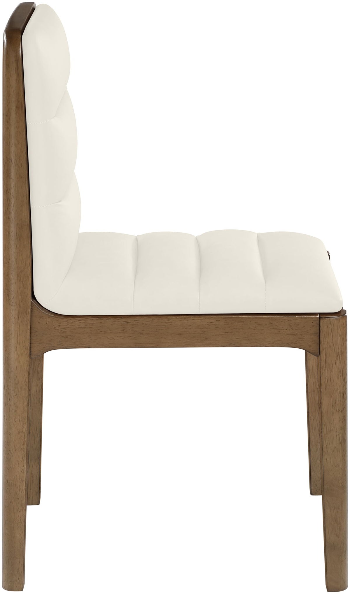 Ellis - Vegan Leather Upholstered Dining Chair (Set of 2) - Brown Base