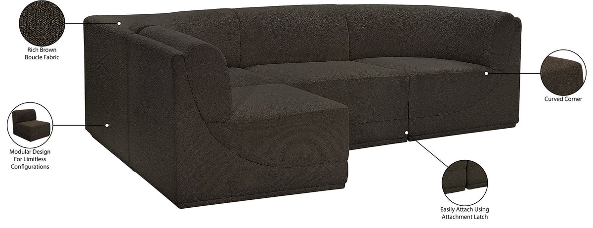 Ollie - 4 Piece Modular Sectional