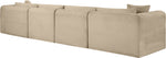 Shaggy - Fabric 4 Seat Modular Sofa
