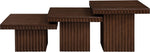 Spencer - Oak Veneer 3 Piece Coffee Tabl