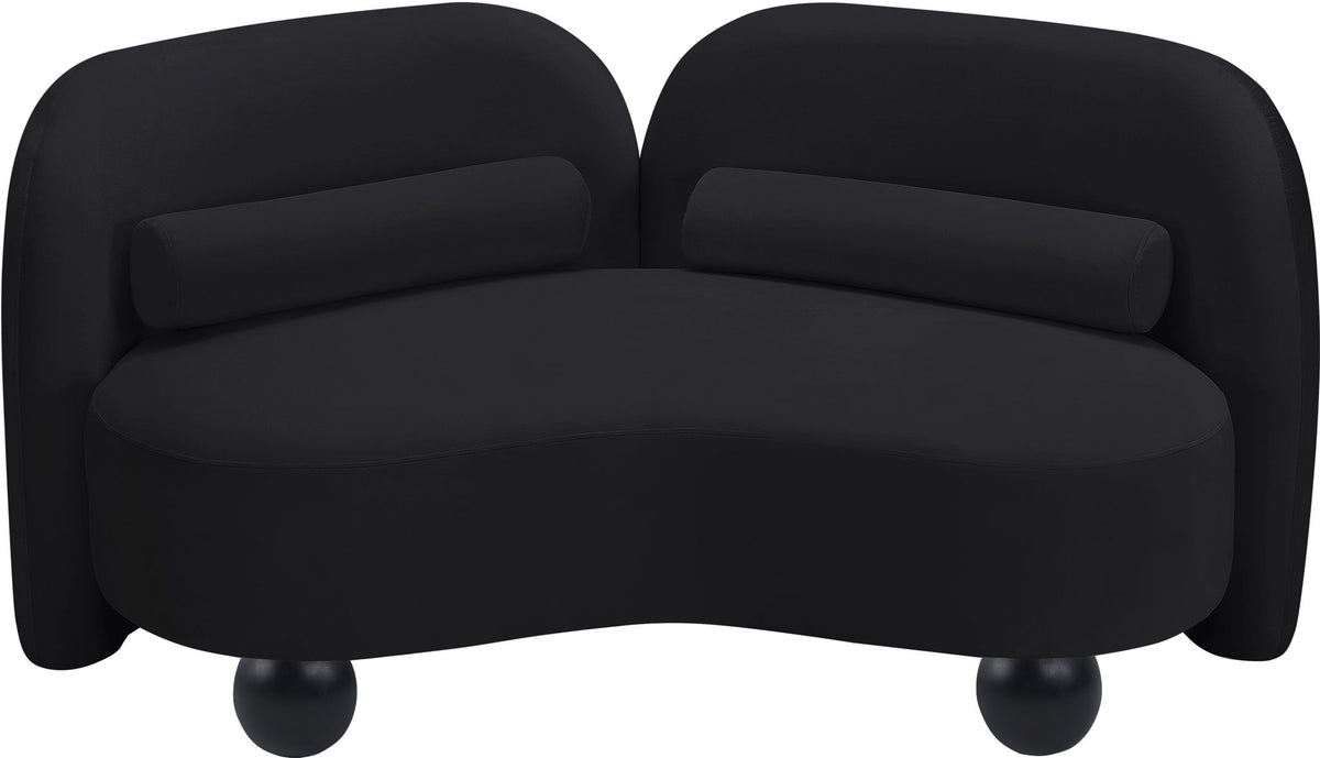 Daphne - Velvet Loveseat