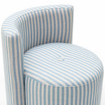 Alyssa - Striped Rolling Desk Chair