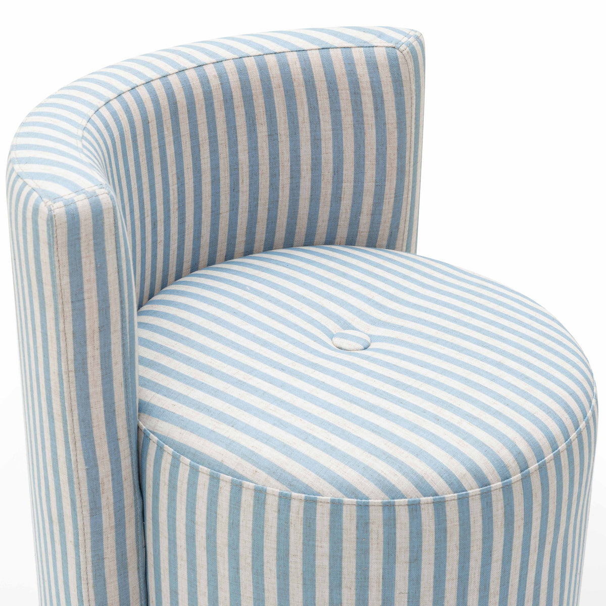 Alyssa - Striped Rolling Desk Chair