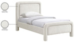 Baylor - Fabric With Interwoven Chenille Upholstered Bed