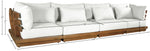 Mirella - 4 Piece Water Resistant Fabric Outdoor Patio Modular Sectional