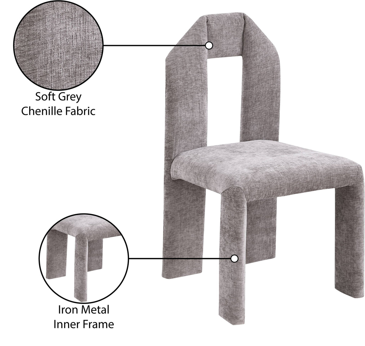 Bennett - Chenille Dining Chair (Set of 2)