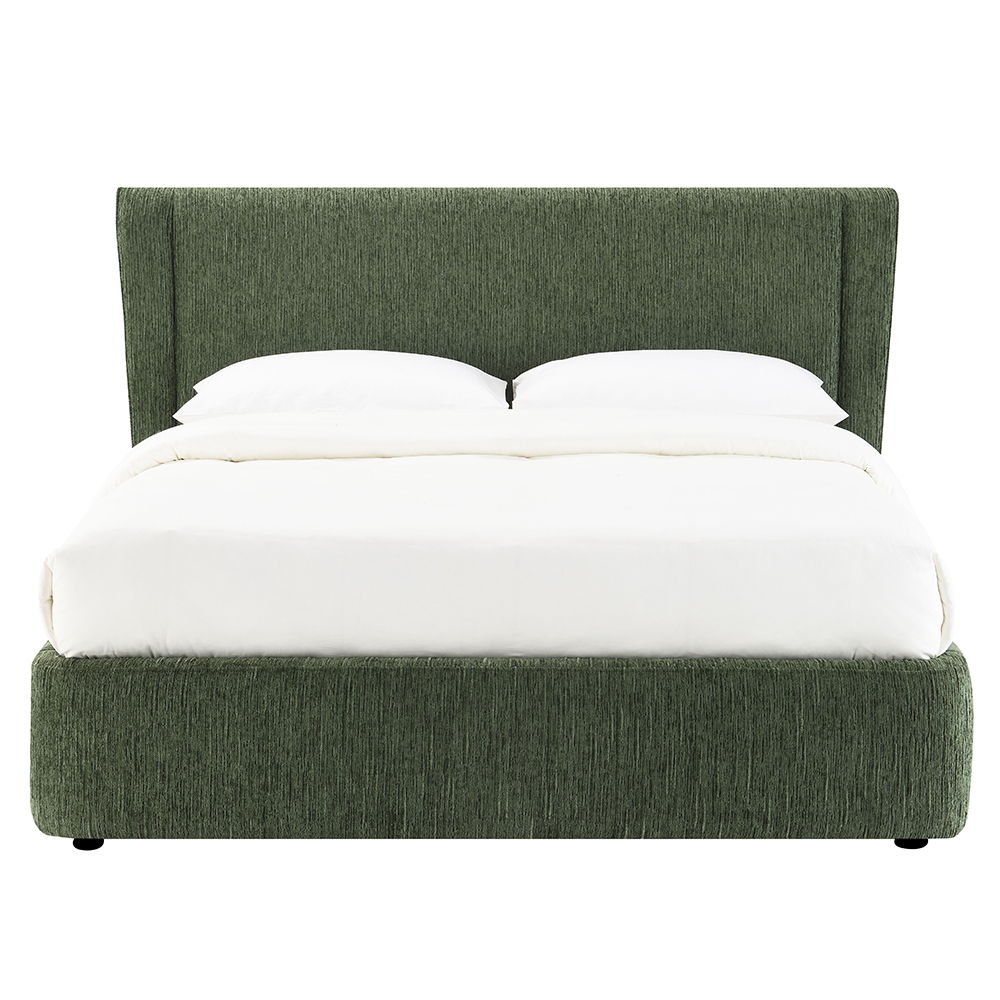 Cheryl - Upholstered Chenille Bed
