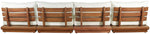 Mirella - 4 Piece Water Resistant Fabric Outdoor Patio Modular Sectional