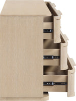 Tiberio - Oak Veneer And Solid Wood Dresser