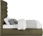 Adam - Boucle Fabric Bed With 70.5" Headboard