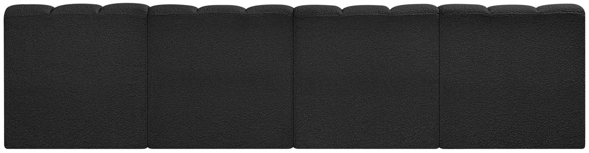 Arc - Boucle Fabric 4 Seats Modular Sofa