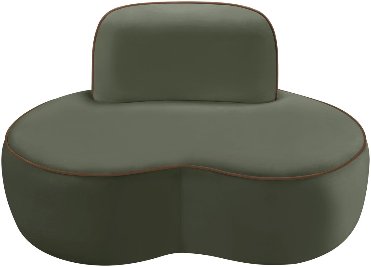 Swerve - Velvet Upholstered Chair