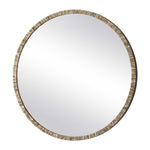 Odeon - Shell Inlay Round Mirror - Bronze