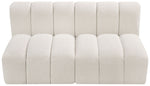 Arc - Boucle Fabric 2 Seats Modular Sofa