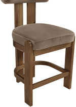Arienzo - Velvet Upholstered Counter Stool (Set of 2)