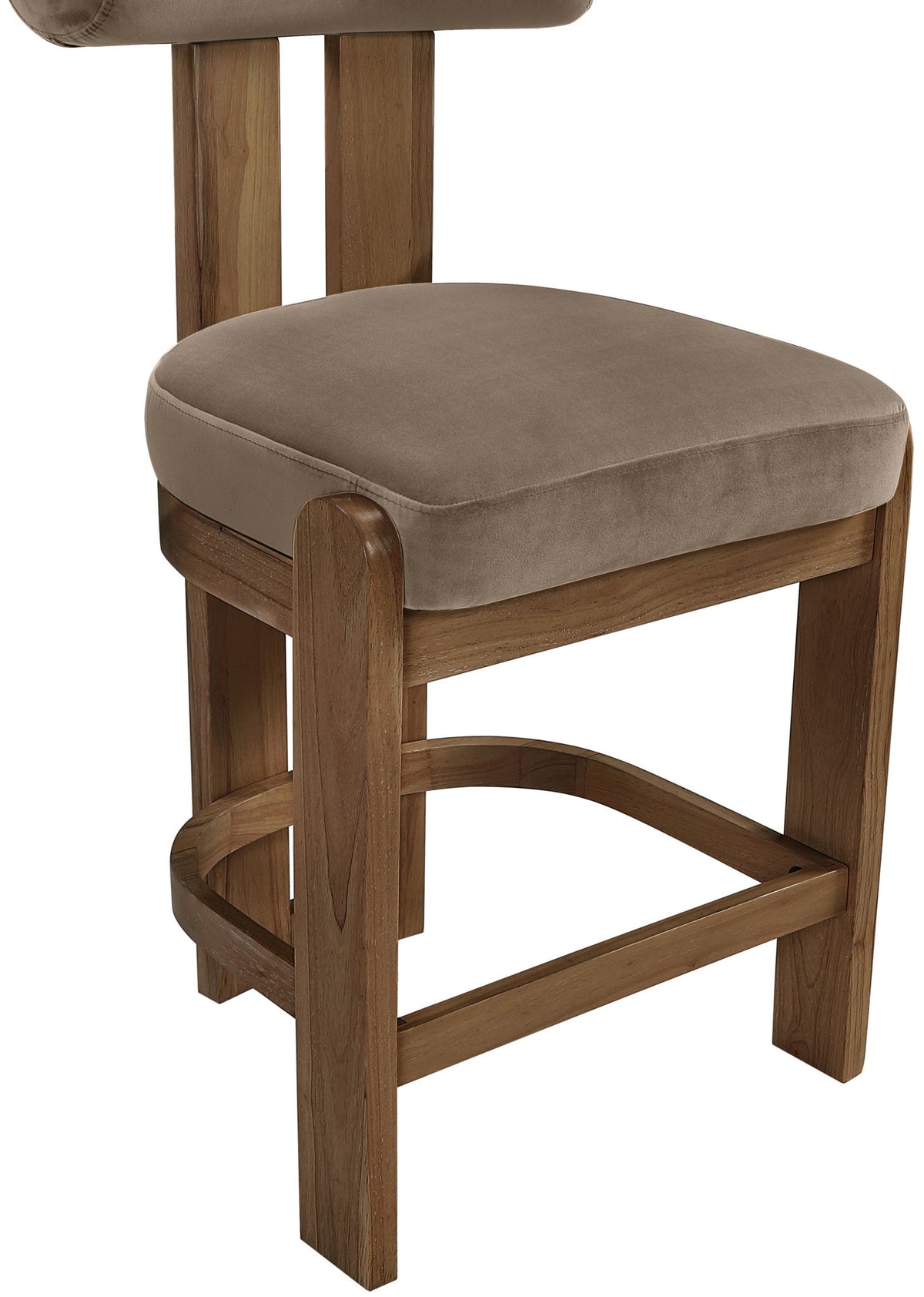 Arienzo - Velvet Upholstered Counter Stool (Set of 2)