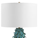 Mina - Table Lamp - Teal Blue