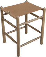 Santos - Backless Counter Stool With Stained Brown Base