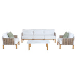 Vine - 4-Piece Conversation Set - White