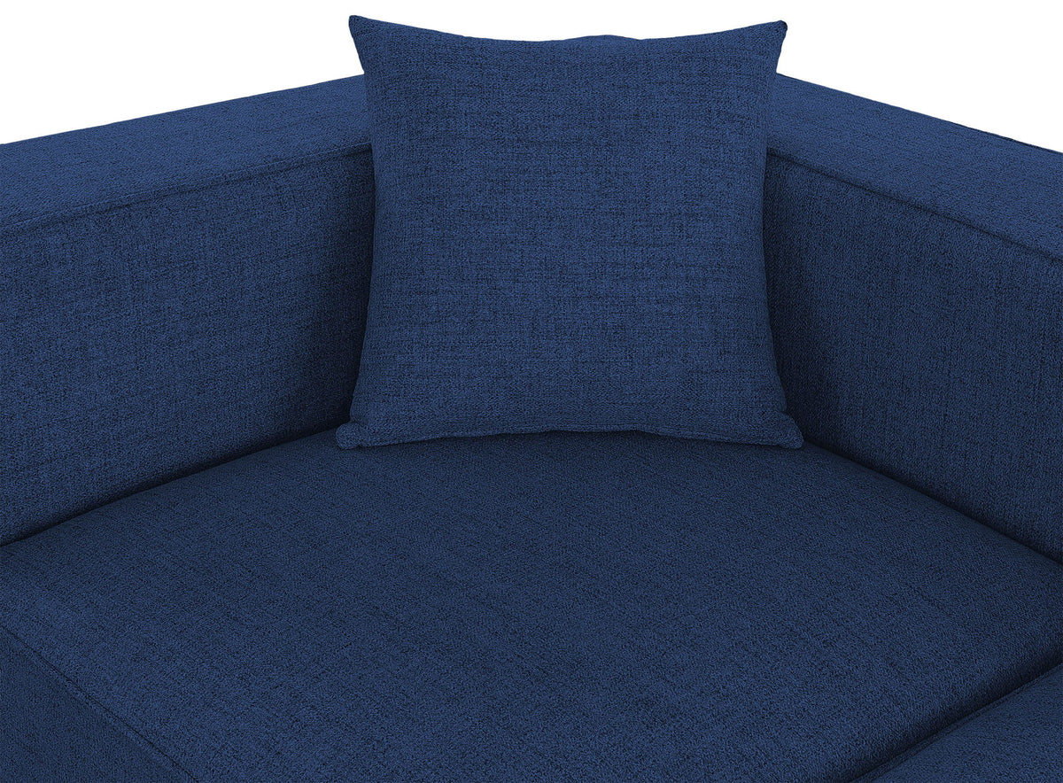 Cube - Linen 4 Piece Modular Corner Sectional
