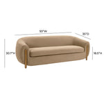 Lina - Textured Sofa