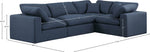 Comfy - 4 Piece Linen Fabric Modular Sectional
