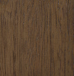 Woodcrest - Vegan Leather Upholstered Bench - Painted Brown Walnut Base