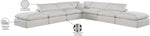 Comfy - 7 Piece Linen Modular Corner Sectional