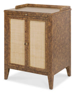 Archives - Two-Door Nightstand - Dark Brown