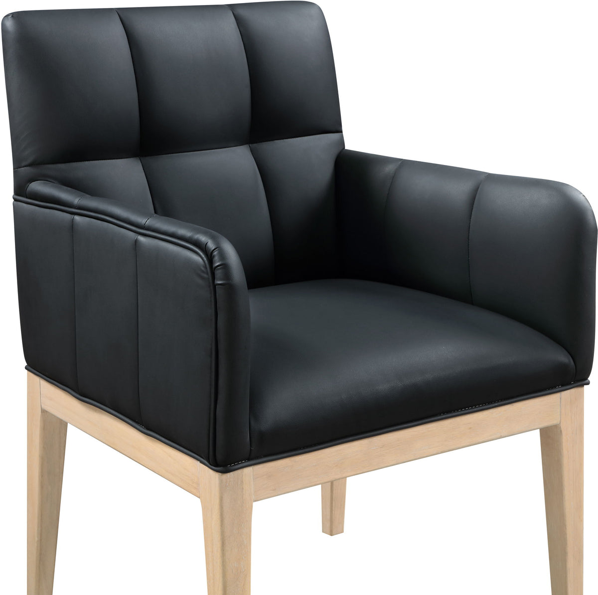 Adrian - Dining Arm Chair (Set of 2) - Light Brown Legs