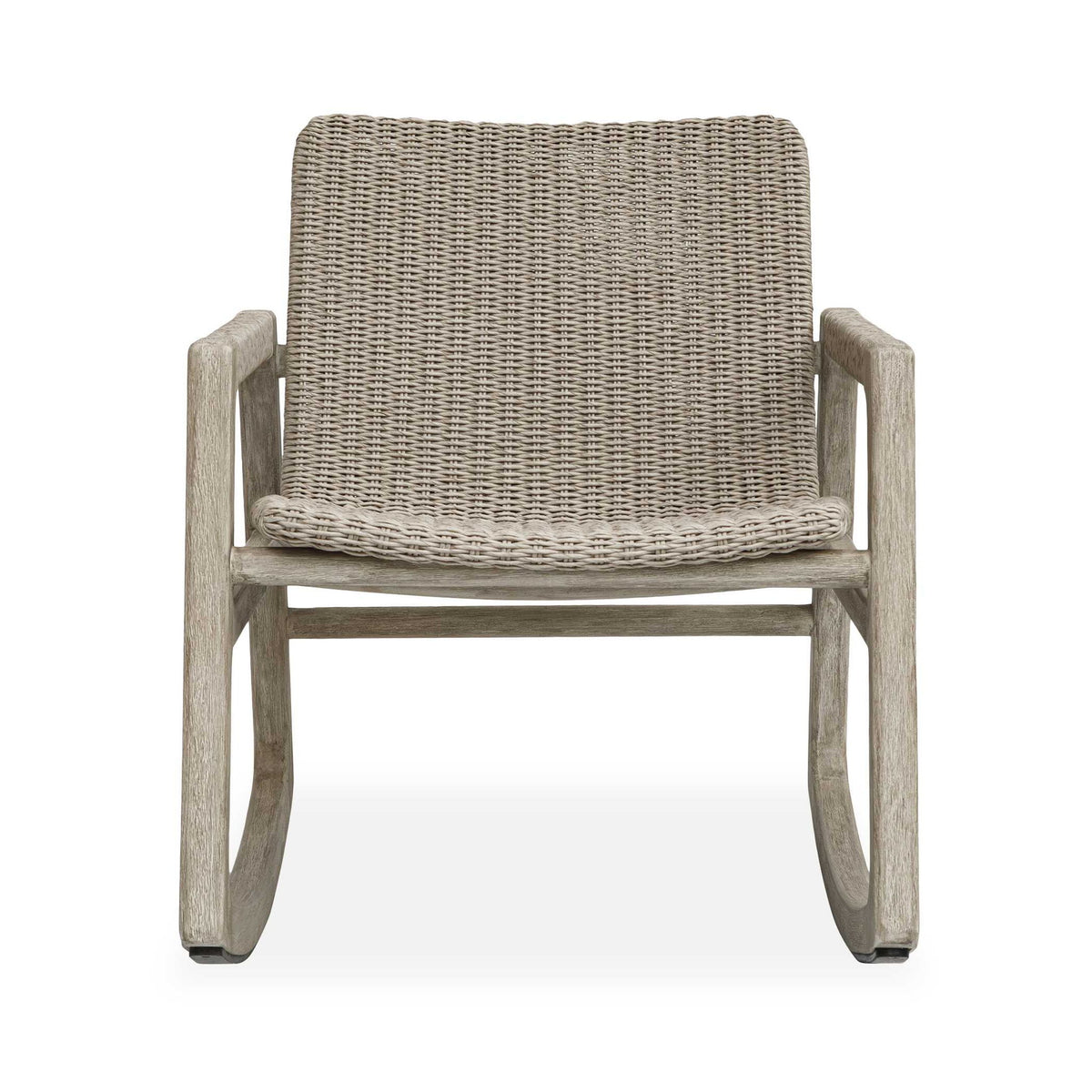 Sumba - Outdoor Wicker Rocking Chair - Gray