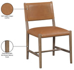 Andie - Upholstered Dining Chair (Set of 2) - Brown Base
