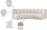 Infinity - 3 Piece Boucle Modular Sectional