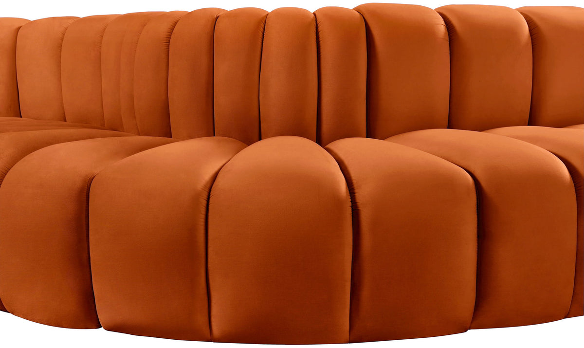 Arc - Velvet 5 Piece Modular Sofa