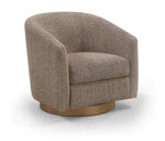Modra - Performance Fabric Upholstered Swivel Accent Chair