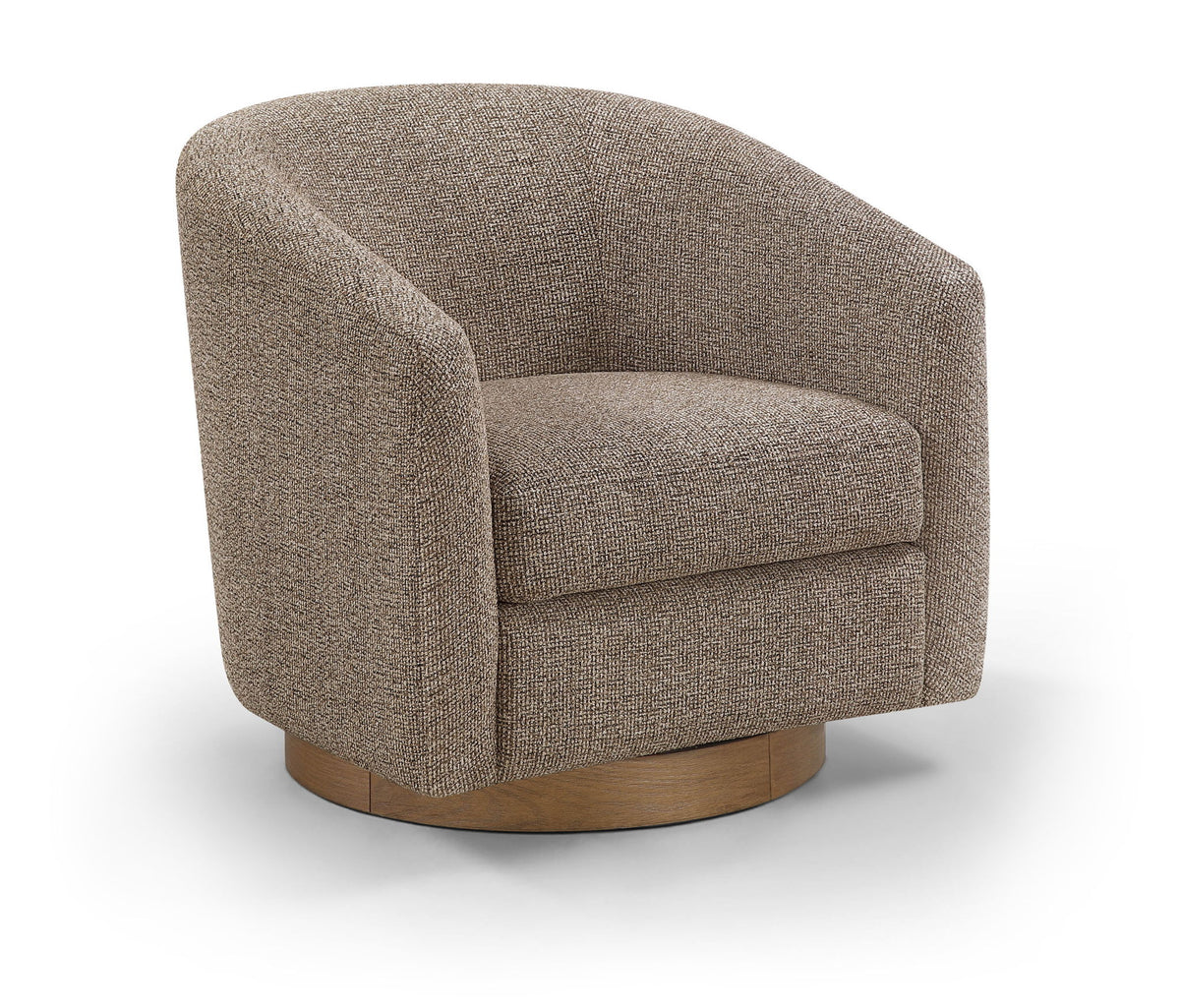 Modra - Performance Fabric Upholstered Swivel Accent Chair