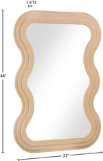 Bellagio - Oak Veneer Mirror
