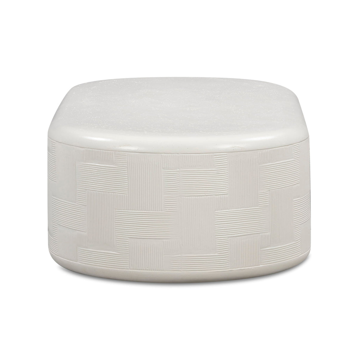 Suraya - Concrete Rounded Coffee Table