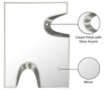 Soleil - Mirror With Silver Accent