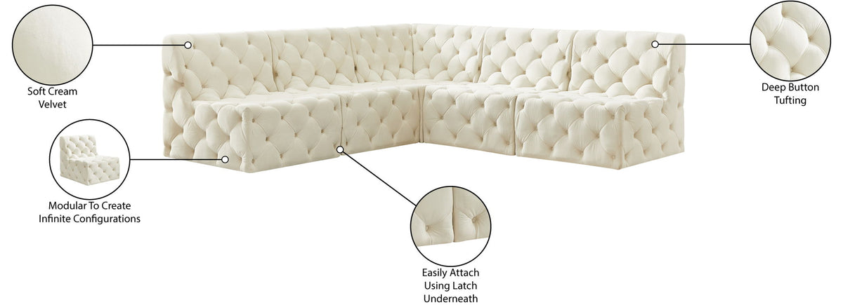 Tuft - 5 Piece Modular Sectional