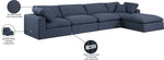 Comfy - 5 Piece Linen Modular Sectional With Chaise