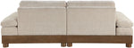 Turin - Chenille Fabric Upholstered Modular Sectional - Taupe